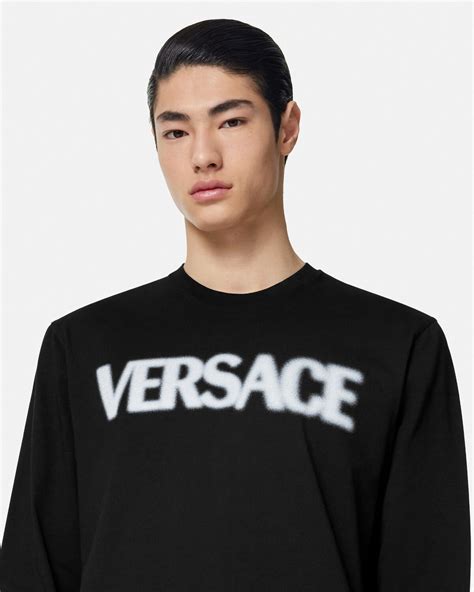 versace medusa long sleeve t shirt